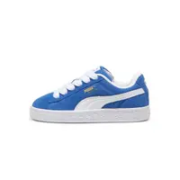 在飛比找momo購物網優惠-【PUMA】Kids Suede Xl Ps 中童 藍白色 