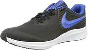 [Nike] Star Runner 2 GS Gymnastics Shoe, Photon dust/Game Royal-univ red-White, 2.5 UK