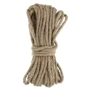 Natural Jute Twine String 49ft x 8mm Long Strong Ribbon Twine Rope Khaki
