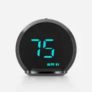 Digital HUD Gauge Car GPS Speedometer HD Head Up Display Speed Overspeed Alarm (for: Audi)