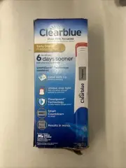 Clearblue Early Digital Test 6 Days Sooner 3 Tests Open Box Brand New Exp:08/27