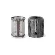 Hair Dryer Inner Filter + Outer Filter Cage Replacement for Hair Dryer HD01 HD03 HD08 Models, Filter Mesh Cover A