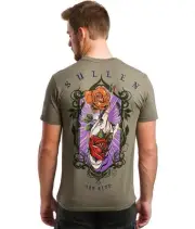 Sullen Men's Paiva Frame Short Sleeve Tee Timberwolf
