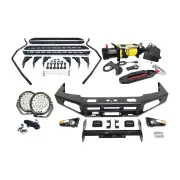 Ultimate Guard No Loop Bullbar Lights Side Steps Winch for Nissan Navara D22