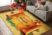 Christmas Door Mat Welcome Mat For Home Decoration Non Slip Door Mat-Style 1 HAPPY HOLIDAY Design