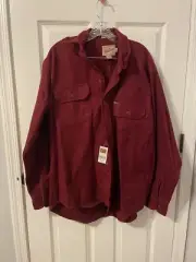 Woolrich NWT Expedition Chamois Flannel Shirt Men’s L