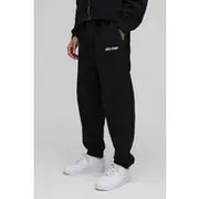 Mens Black Baggy Ofcl Man Basic Jogger