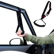 Car Grab Handle Adjustable Standing Aid Vehicle Support Wear Resistant Black