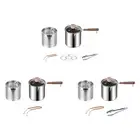 Frying Pot Deep Fryer Pot Cooking Pot Multifunction Cooking Supplies Milk Pan