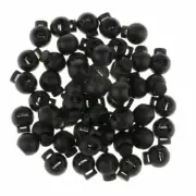 Spring Loaded Round Toggle Stop Cord Locks End 10 Pcs