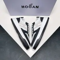 在飛比找Yahoo!奇摩拍賣優惠-法國代購 Hogan霍根 H系列新款透氣休閒厚底增高運動鞋跑