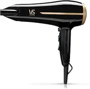VS Sassoon Ceramic Pro Dry 2100 Dyer, with 2100 Watts for Fast Drying on All Hair Types, plus Ceramic Technology for a Smooth Dry that Locks in Shine and 6 Control Settings to Suit Your Hair Type & Style.