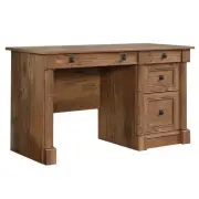 Palladia Executive Manage Computer Office Working Wooden Desk - Vintage Oak