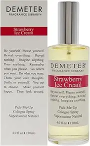 [Demeter] Strawberry Ice Cream Pick-me Up Cologne Spray 4.0 Oz / 120 Ml, 295 g