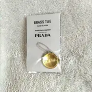 PRADA Traveler's Notebook BRASS TAG NEW