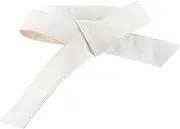GORGECRAFT PU Leather Trench Coat Waist Belt White 1.8 m Wind Replacement Wind Waistband Tie Leather Coat Jacket Band Sash Belt for Shirt Dress Bathrobe Pyjamas Windbreaker Coat Jacket