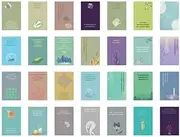 30PCS 1 Set Creative Postcards Artistic Beautiful Postcards, Mind Remember