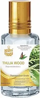 LEVENMOOI Therapeutic Grade Essential Oil – Pure & Natural for Aromatherapy, Humidifiers, Diffusers & DIY Uses (10ml, Thujawood)