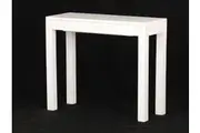 CT Amsterdam 1 Drawer Solid Timber Sofa Table - White