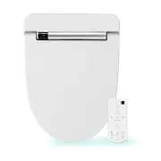 VOVO VB-4100SR Electric Smart Bidet Toilet Seat with Dryer, Heated Toilet Sea...