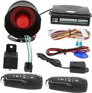 WEKADRIN 1Set Car Central Lock Remote Start Kit with Alarm System Easy Installation Theft Protection for Various Vehicles Security Mechanism for Enhanced Vehicle Safety