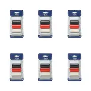 6x 5pc Malli 180M DIY Sewing Thread Spools Hand/Machine Sewing Basic Colours