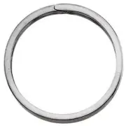 925 Sterling Silver 31.75 mm OD Split Key Jump Ring Connector Bail Chain Link