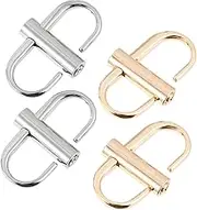 STOBOK Sturdy Metal Buckles Chain Bag Strap Adjustment Buckle for Belt Extender Diy