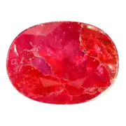 1.29 Ct. Marveluos Top Hot Red Ruby Unheated Gem WITH GLC CERTIFY