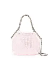Stella McCartney Falabella Crystal Mini Shoulder Bag in Rose
