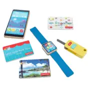 Replacement Phone, Watch Credit Cards, Key Fob for Fisher-Price On-The-Go Wallet