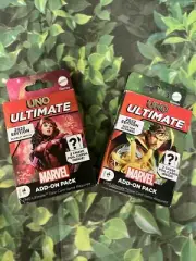 UNO Ultimate Marvel Dr. Strange & Scarlet Witch Add-On Packs