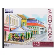 The Art Studio Mixed Media 225gsm Pad 11 x 14 Inches 24 Sheets