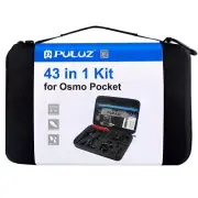43 in 1 Accessories Total Ultimate Combo Kits for DJI Osmo Pocket with EVA Case