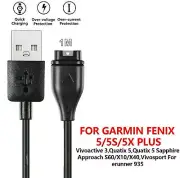 USB Charger Charging Dock Cable Garmin Vivoactive 3 Fenix 5 5S 5X 6S 6X