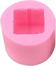 KONTONTY 1pc Cake Mold Pan Making Bakeware Molds Cupcake Tins Baking Decorating Wax Cheesecake Cookie Stencils Chocolate Mold Cake Decoration Mould Candle Mold DIY Soap Mold Pink