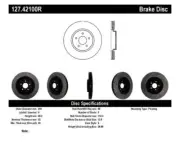StopTech Fits Infiniti G37 / Nissan 370Z SportStop Slotted & Drilled Fr R Rotor