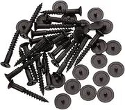 BAZEITFLOW Self-Tapping Wood Screws Cross Heads Decorative Screw Caps for Cabinet Wardrobe Furniture Support Easy to Install