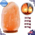 HIMALAYAN Crystal SALT LAMP Natural Pink Rock Night Light 1-7KG Dimmer Switch