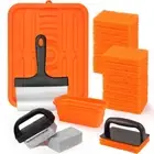 Griddle Cleaning Kit for Blackstone Flat Top Grill Cleaner Accessories Scraper