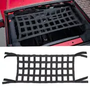 Car Roof Net Hammock Mesh Cargo Netting For Jeep Gladiator JT & Jeep Wrangler YJ