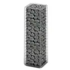 Gabion Basket with Lids Galvanised Wire 100x30x30 cm vidaXL