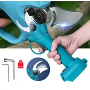Cordless Electric Pruner Pruning Shears Scissor Cutter Brushless For MakitazZEb