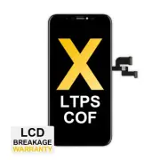 Premium LCD Screen for iPhone X with Tool Kit and Tempered Glass Protector