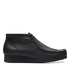 MENS CLARKS SHACRE CHUKKA BOOT BLACK LEATHER WALLABEES ALL SIZES NEW IN BOX