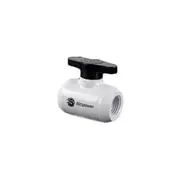 Bitspower Deluxe White Mini Valve With Black Handle [BP-MVV-DWBK]