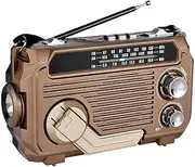 High-end FM AM SW Radio Solar Charging Emergency Radios Receiver Hand Crank USB 5.2 TF Bluetooth Support Speaker Music Player