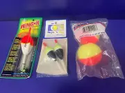 Fishing Floats/Bobbers - 3 Packages (Thill, Wing-it, Airlite) NEW In Packaging