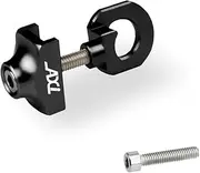 Bicycle Chain Tensioner Aluminum nsioner Fastener for Single BMX Fixie Bike (Black)