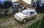 Alessandro Fiorio Vittorio Brambilla Ford Escort Cosworth WRC 1995 Old Photo